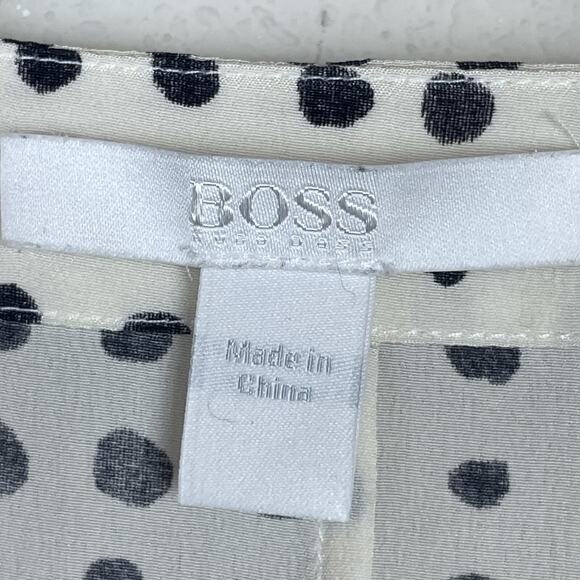 Boss Hugo Boss Women’s Silk Button Down Blouses Size 6 Career Workwear Lot of 2 - Picture 14 of 16